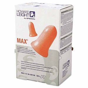 Howard Leight - MAX1 - MAX Uncorded Disp. Ear Plugs 200 PR Box