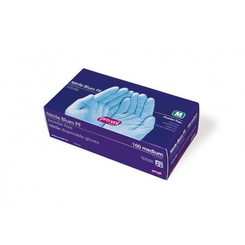 Pro Val - Nitrile Blues Disposable Gloves