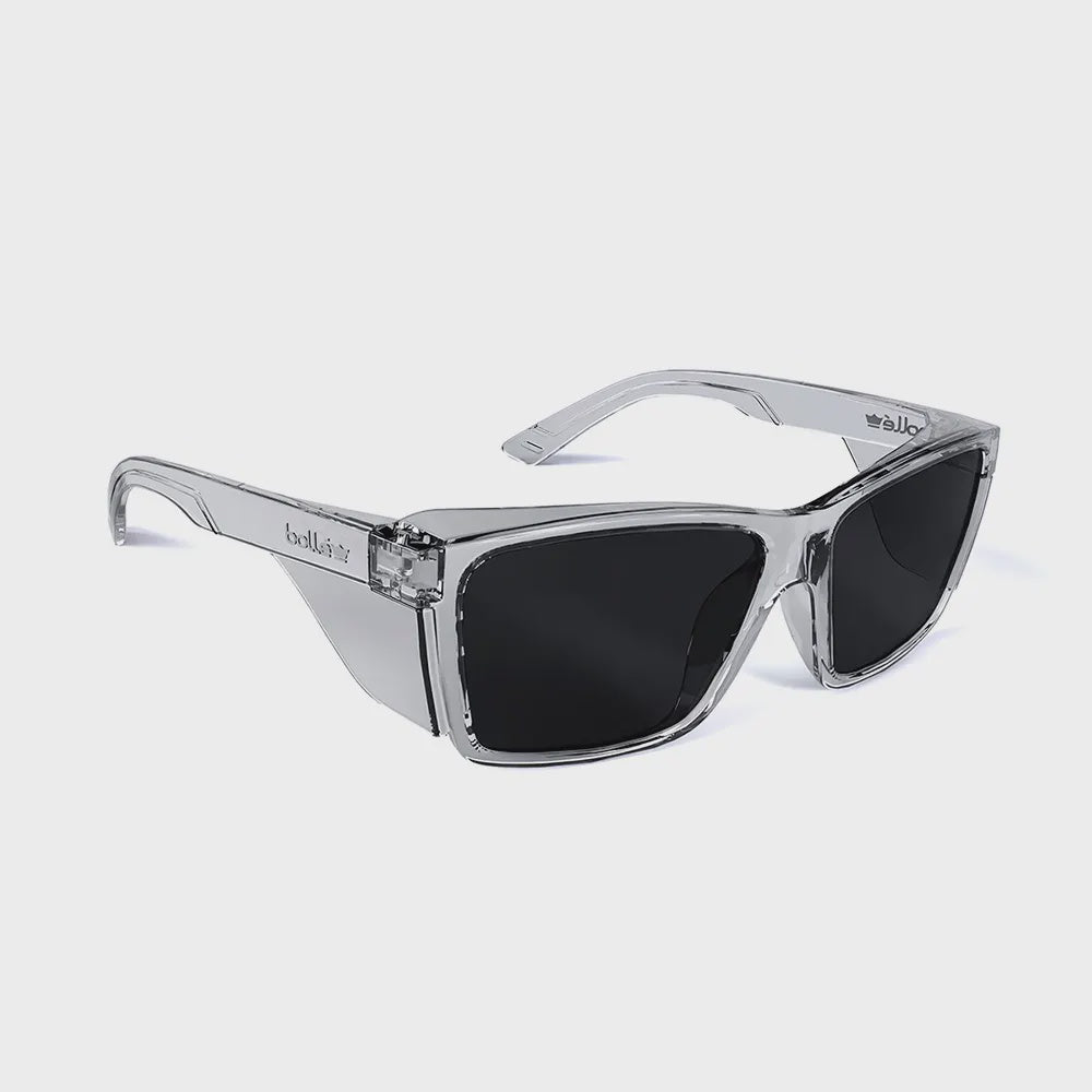 Bolle - STK420 Safety Glass Smoke Lens Crystal Frame STK42N21A