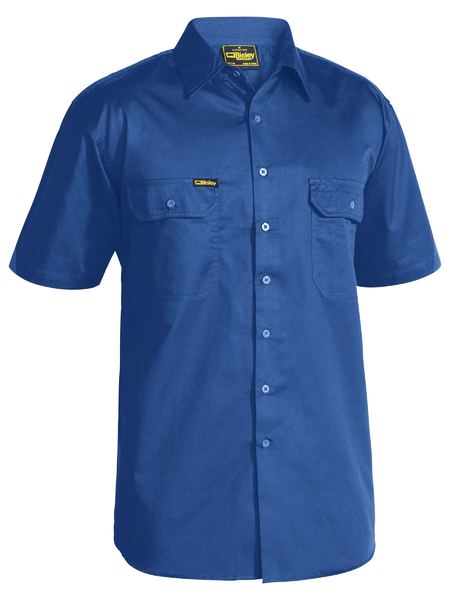 BISLEY - BS1893 - Cool Lightweight Drill Shirt - Short Sleeve