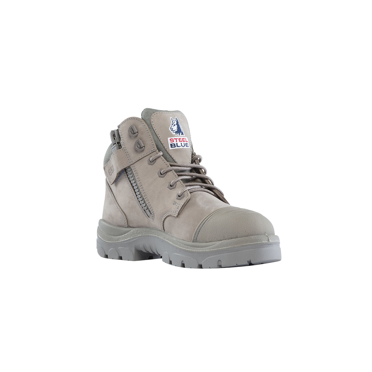 Steel Blue 312658 - Parkes Safety Lace Up Boot with Zip and Bump Cap