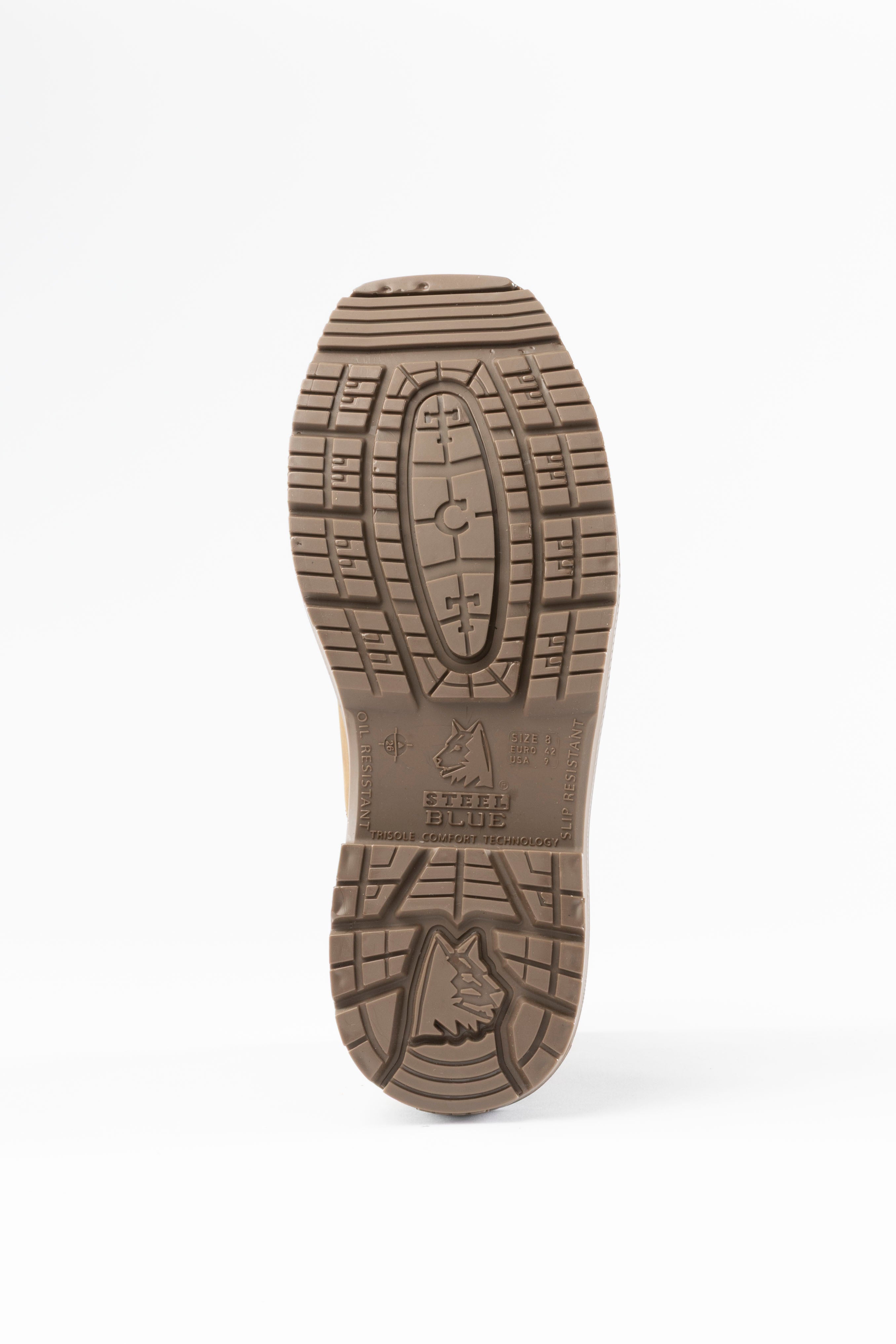 Steel Blue - 313941 Hobart Square Toe Steel Capped Elastic Sided Boot