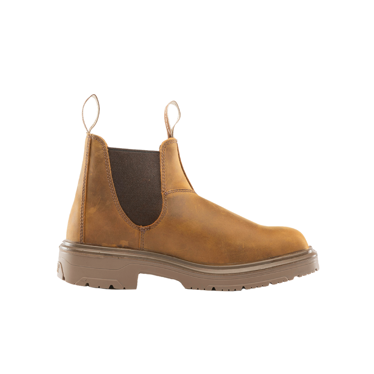 Steel Blue - 313941 Hobart Square Toe Steel Capped Elastic Sided Boot