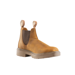 Steel Blue - 313941 Hobart Square Toe Steel Capped Elastic Sided Boot