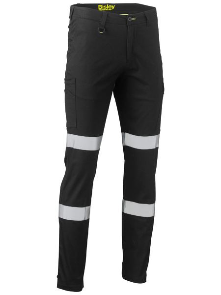BISLEY - BPC6008T - TAPED STRETCH COTTON DRILL CARGO PANTS