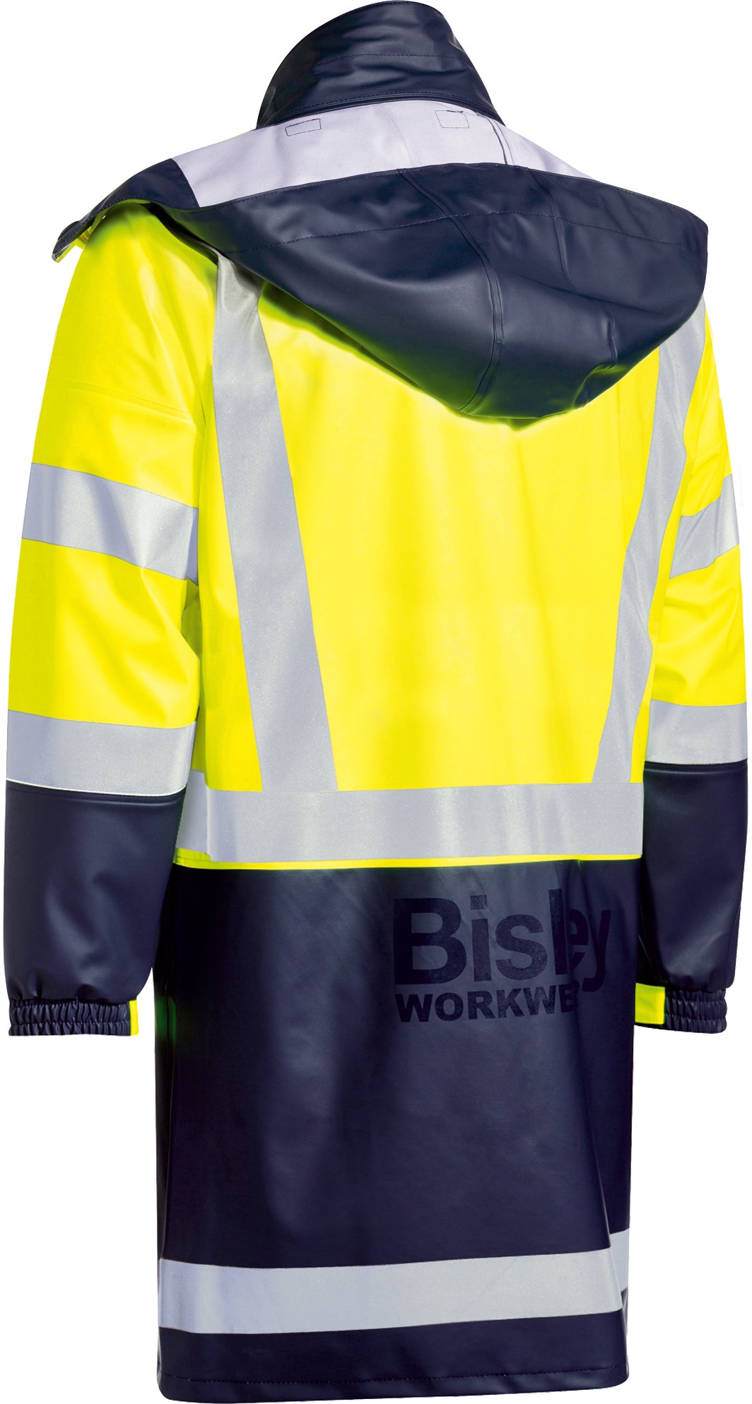 Bisley - BJ6935HT - Hi-Vis  Stretch Pu Rain Coat