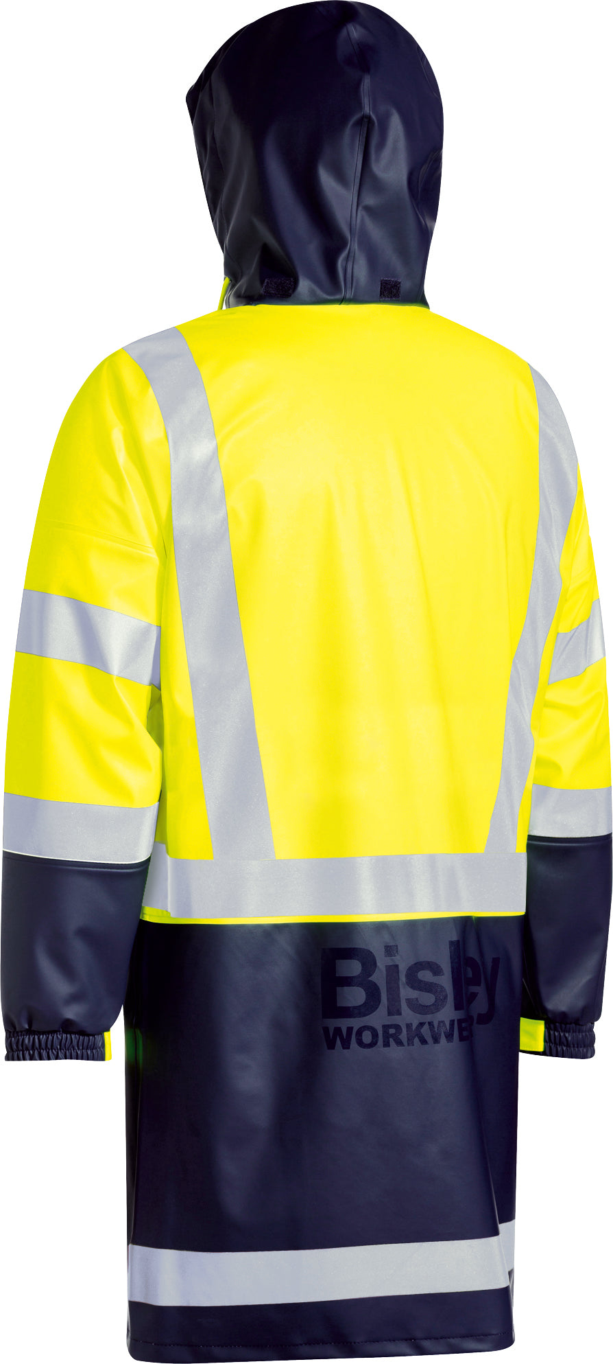 Bisley - BJ6935HT - Hi-Vis  Stretch Pu Rain Coat