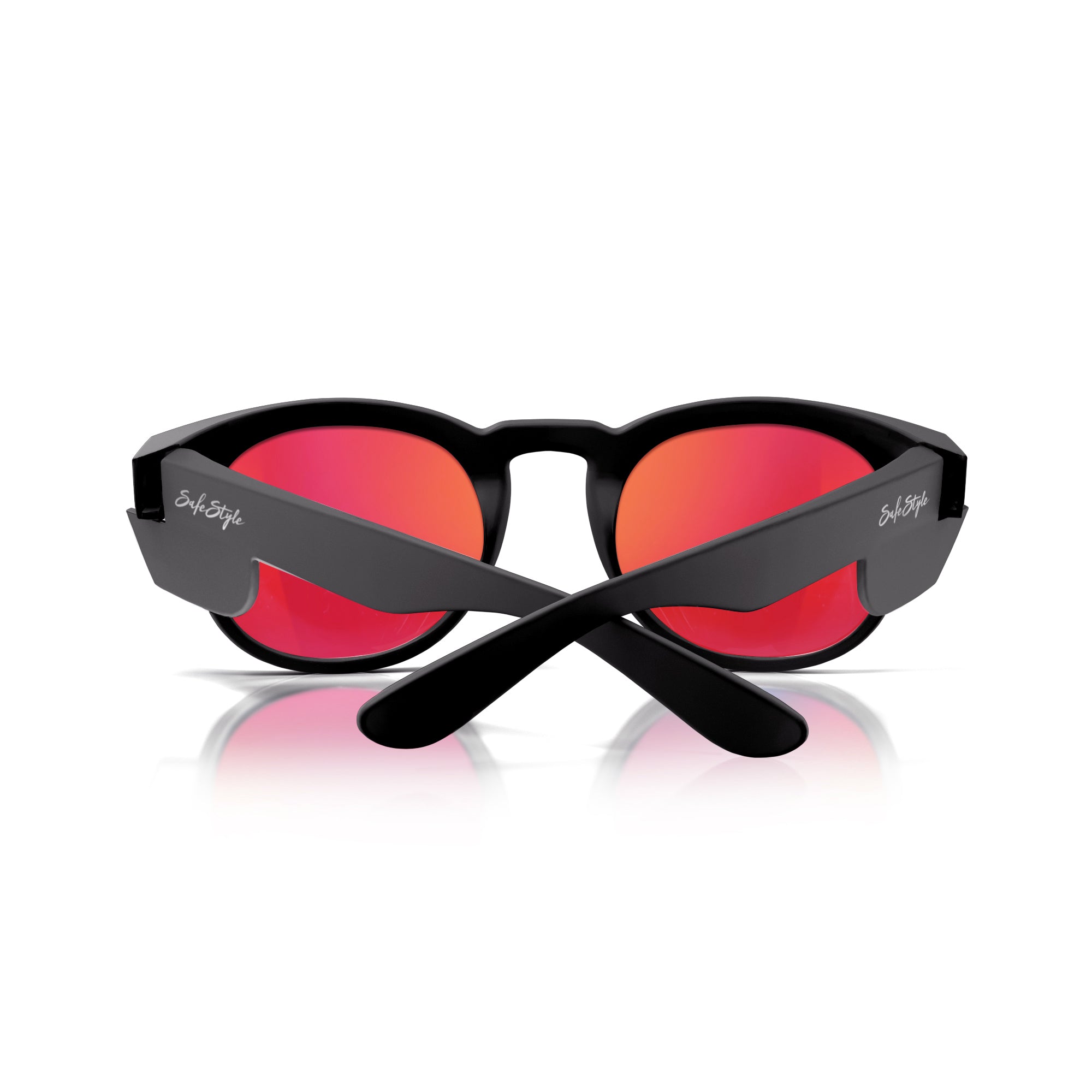 Safestyle - CRMBRP100 - Crusiers matte Black frame Mirror Red Polarised Lens