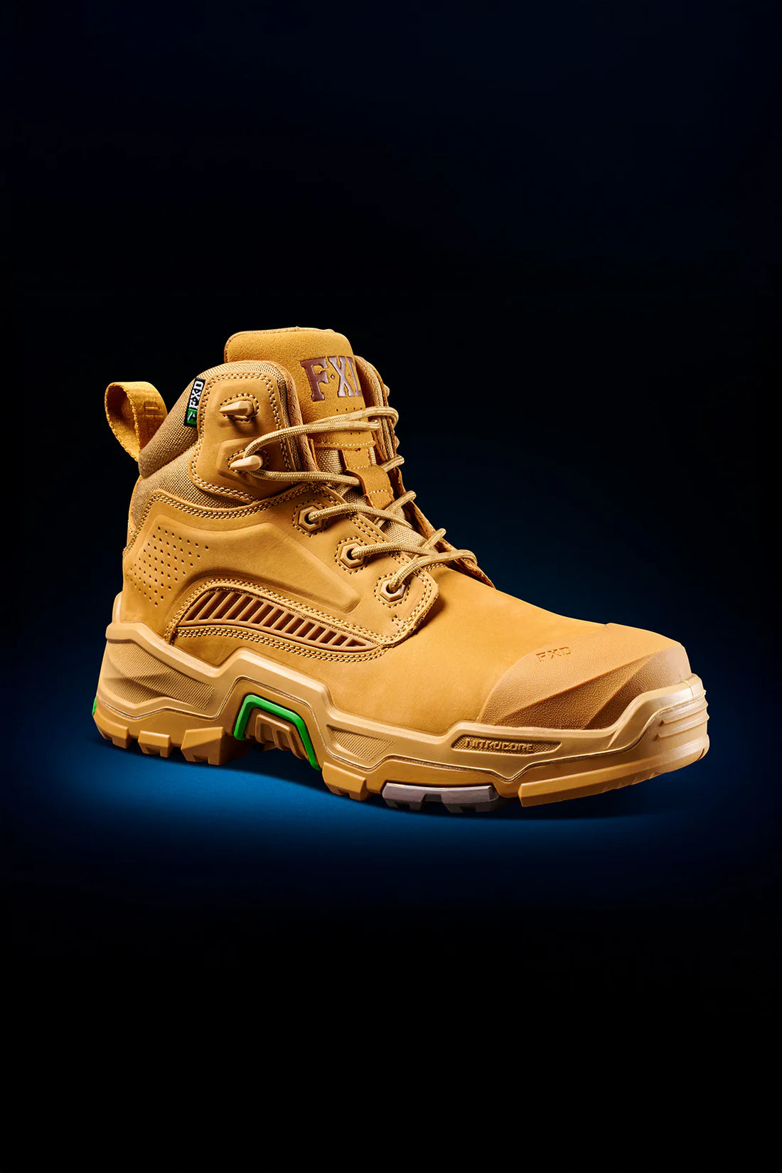 FXD DURA X-2 Nitrocore Mid Cut Industrial Work Boot