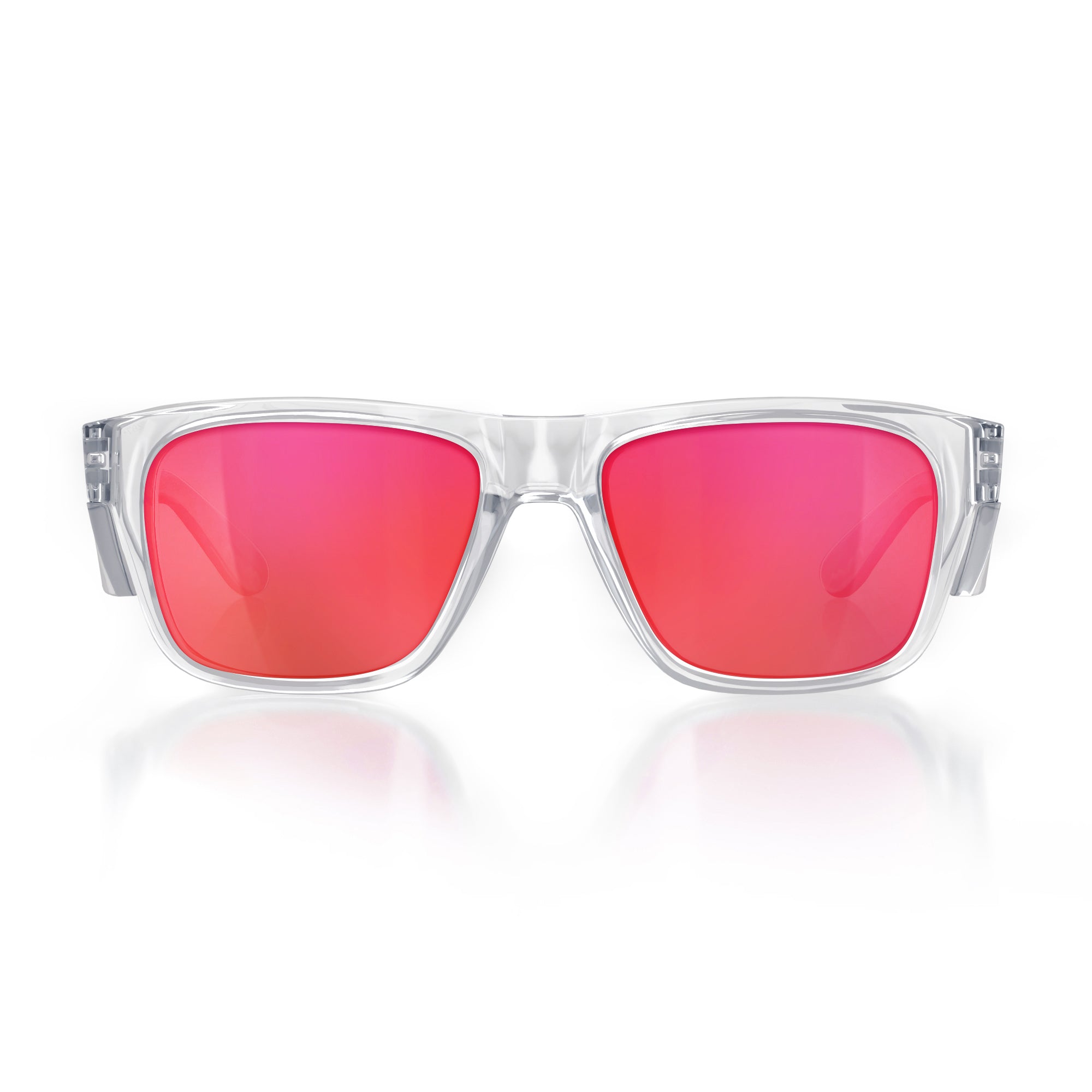 Safestyle - FCRP100 - Fusions Clear frame Mirror Red Polarised Lens