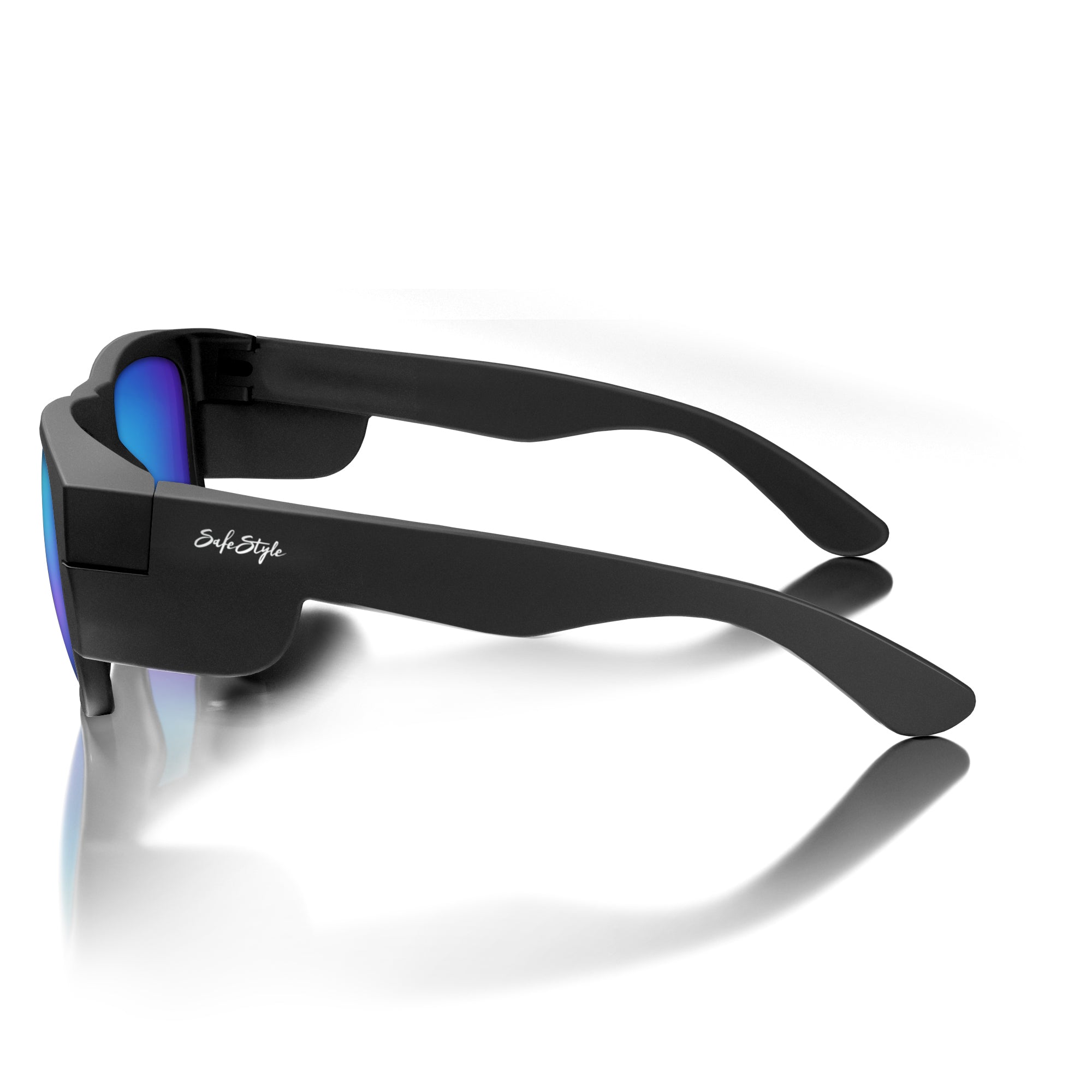 Safestyle - FMBBP100 - Fusions Matte Black Frame Mirror Blue Polarised Lens