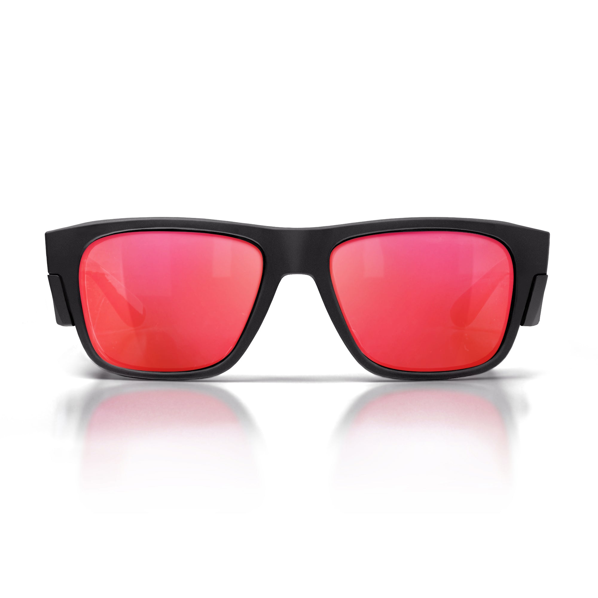 Safestyle - FMBRP100 - Fusions Matte Black Frame Mirror Red Polarised Lens