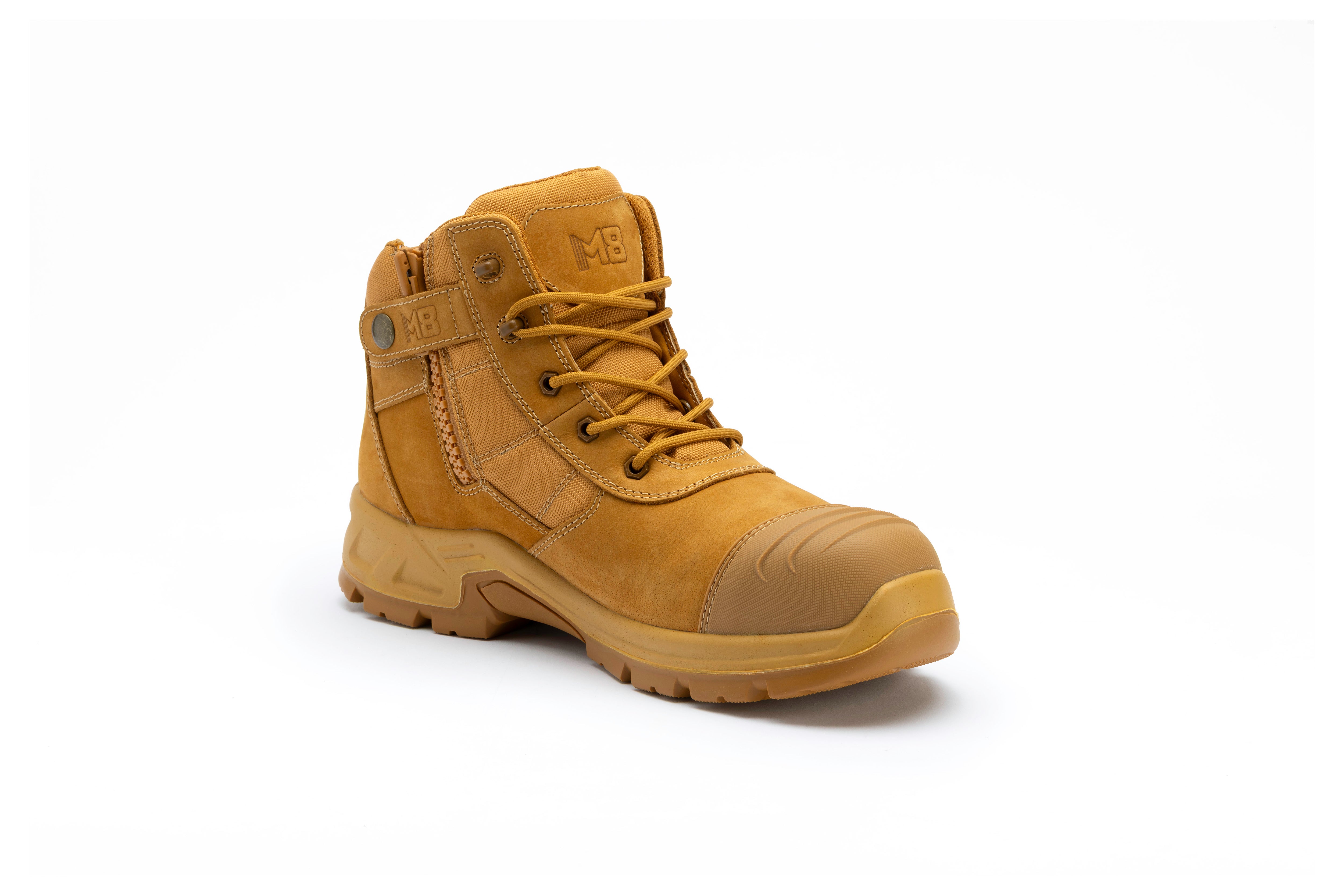 M8 - Fella Low Zip Sided Boot - Wheat