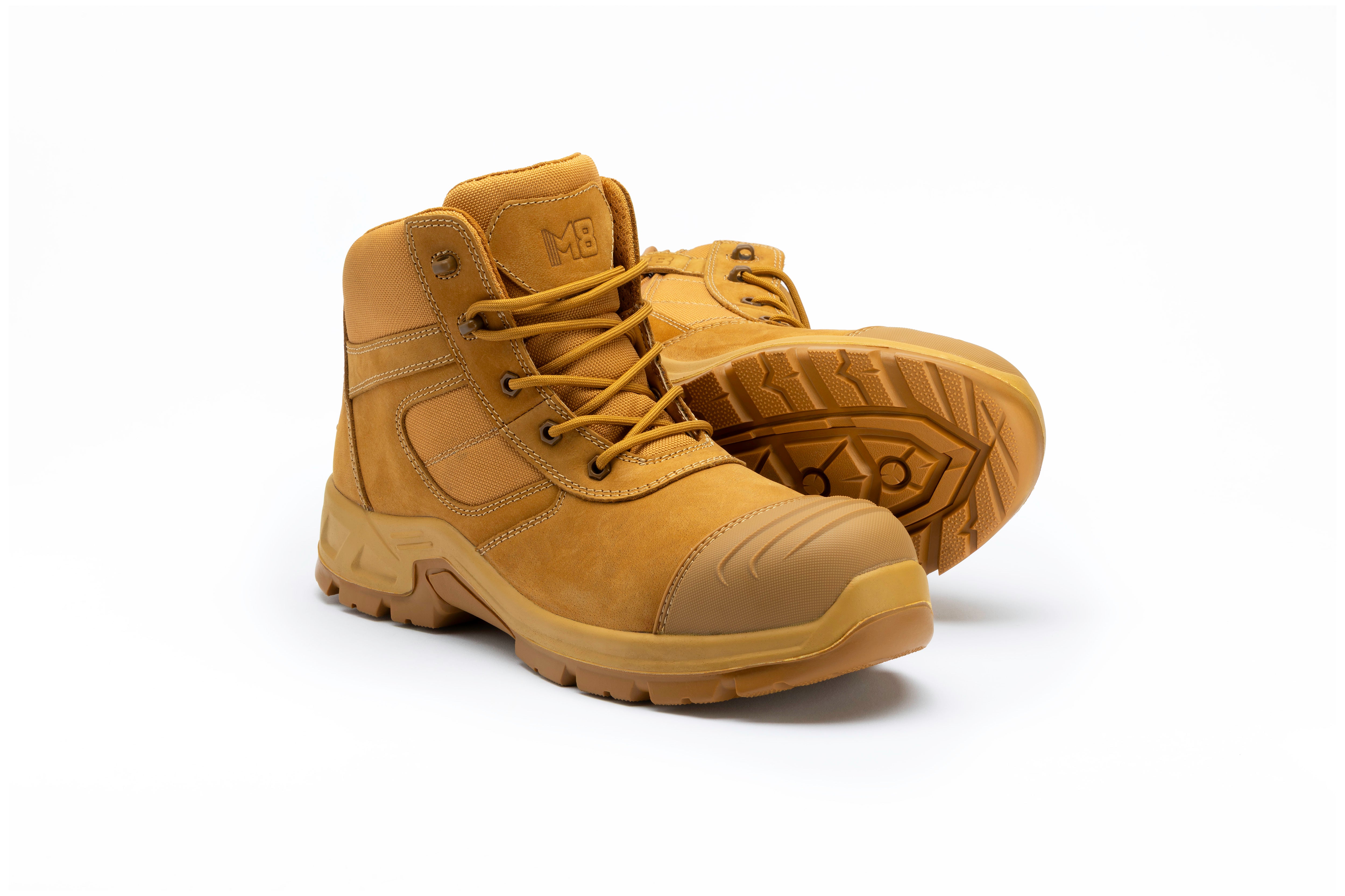 M8 - Fella Low Zip Sided Boot - Wheat