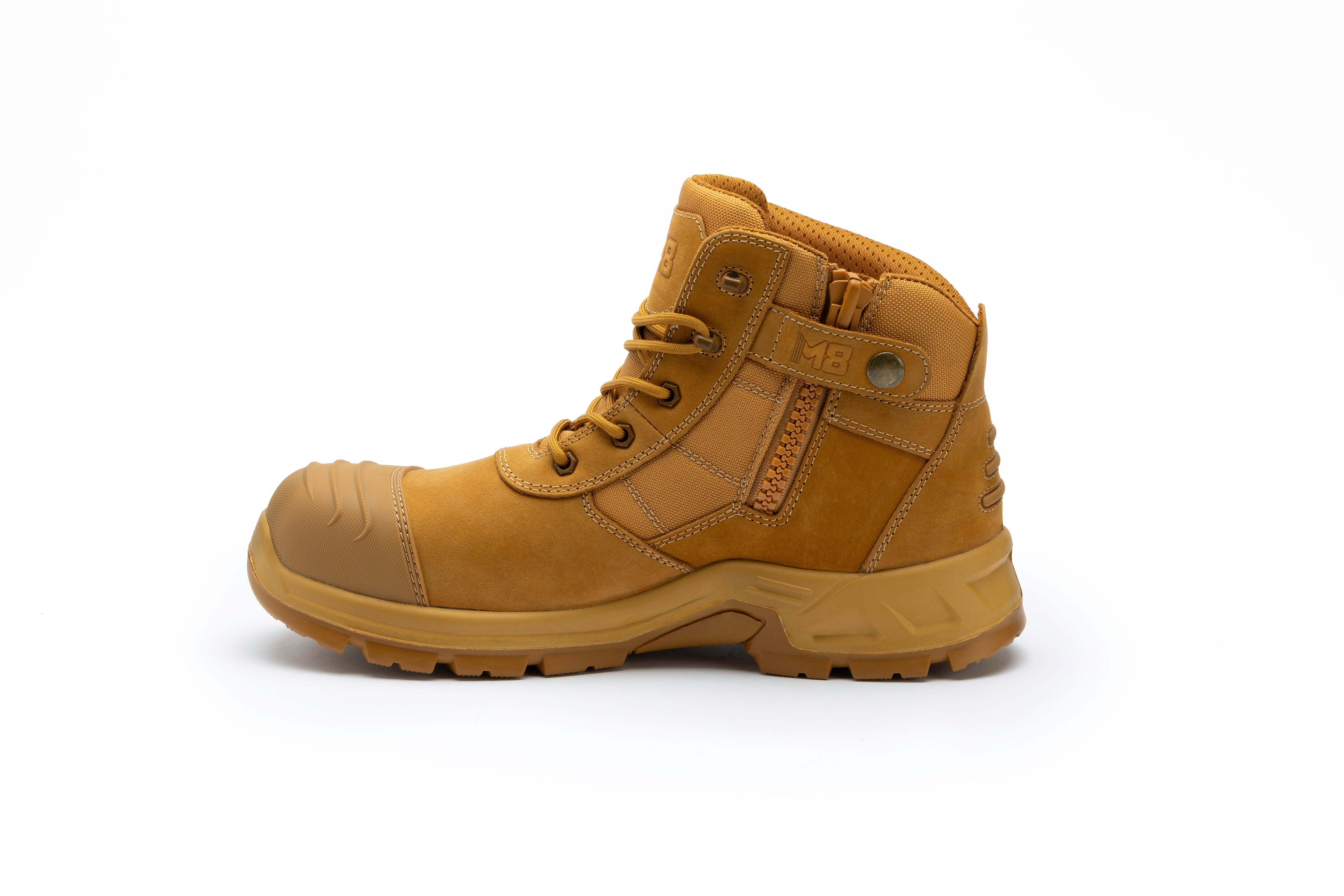 M8 - Fella Low Zip Sided Boot - Wheat