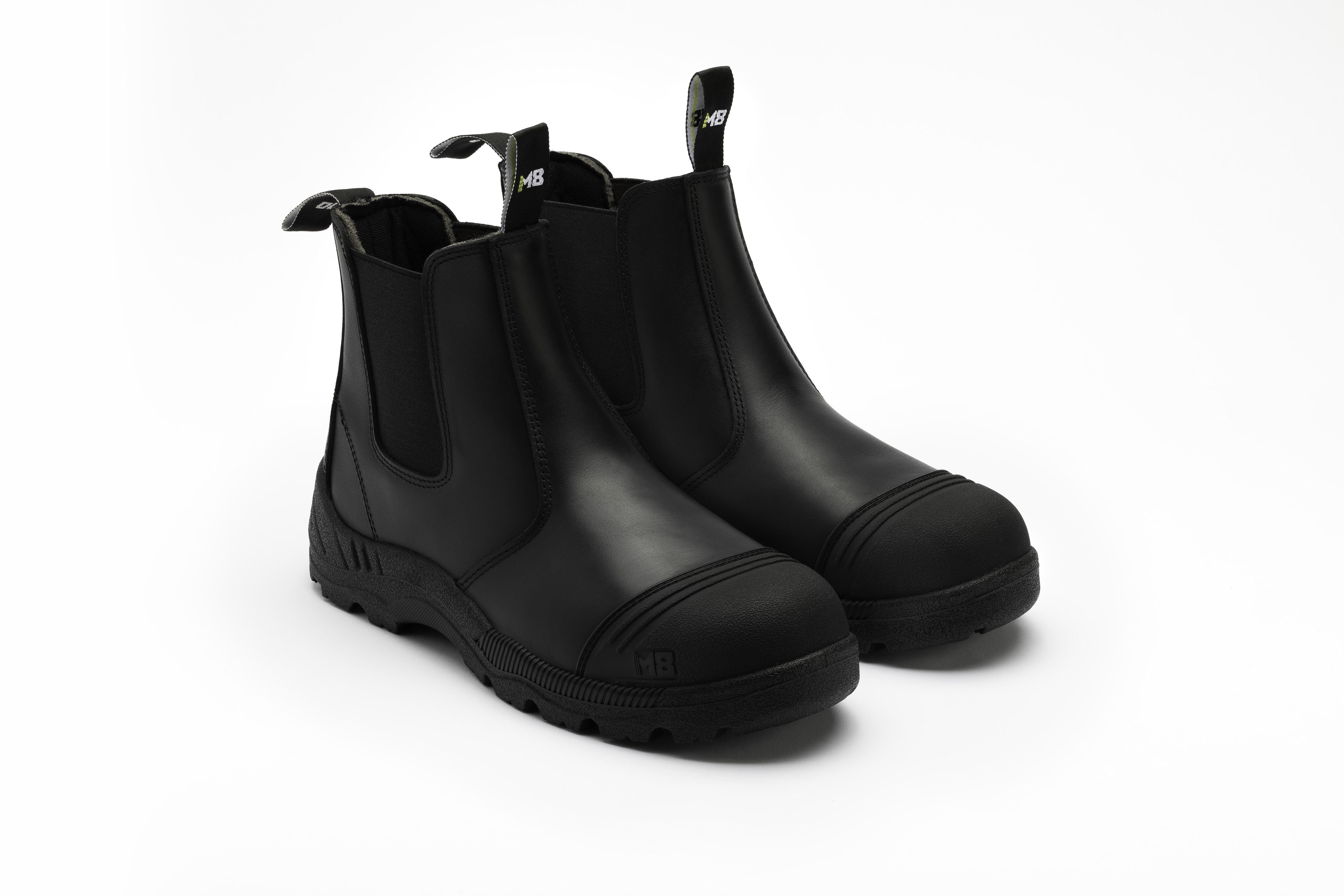 M8 - Ledge Elastic Sided Safety Boot - Black