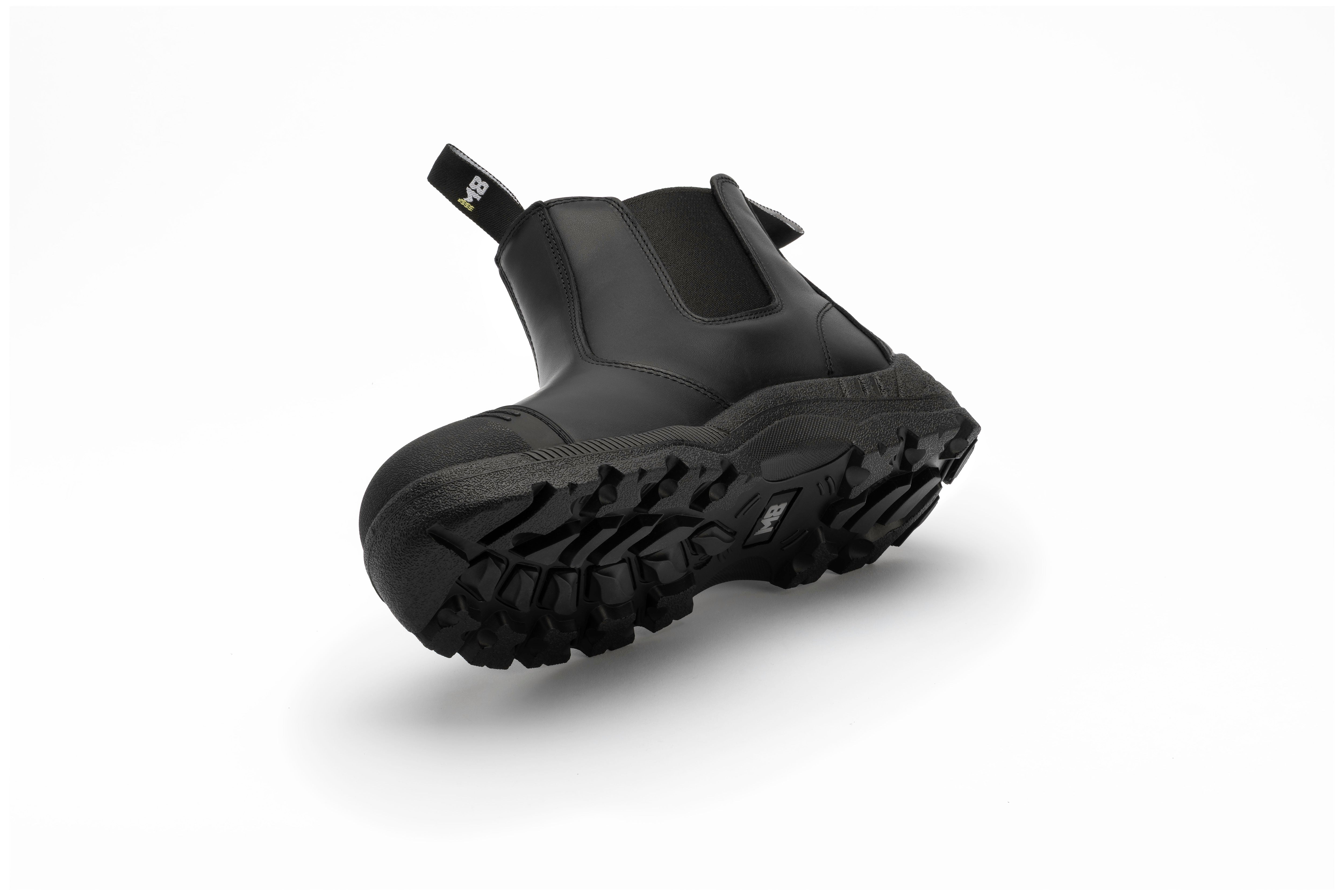 M8 - Ledge Elastic Sided Safety Boot - Black