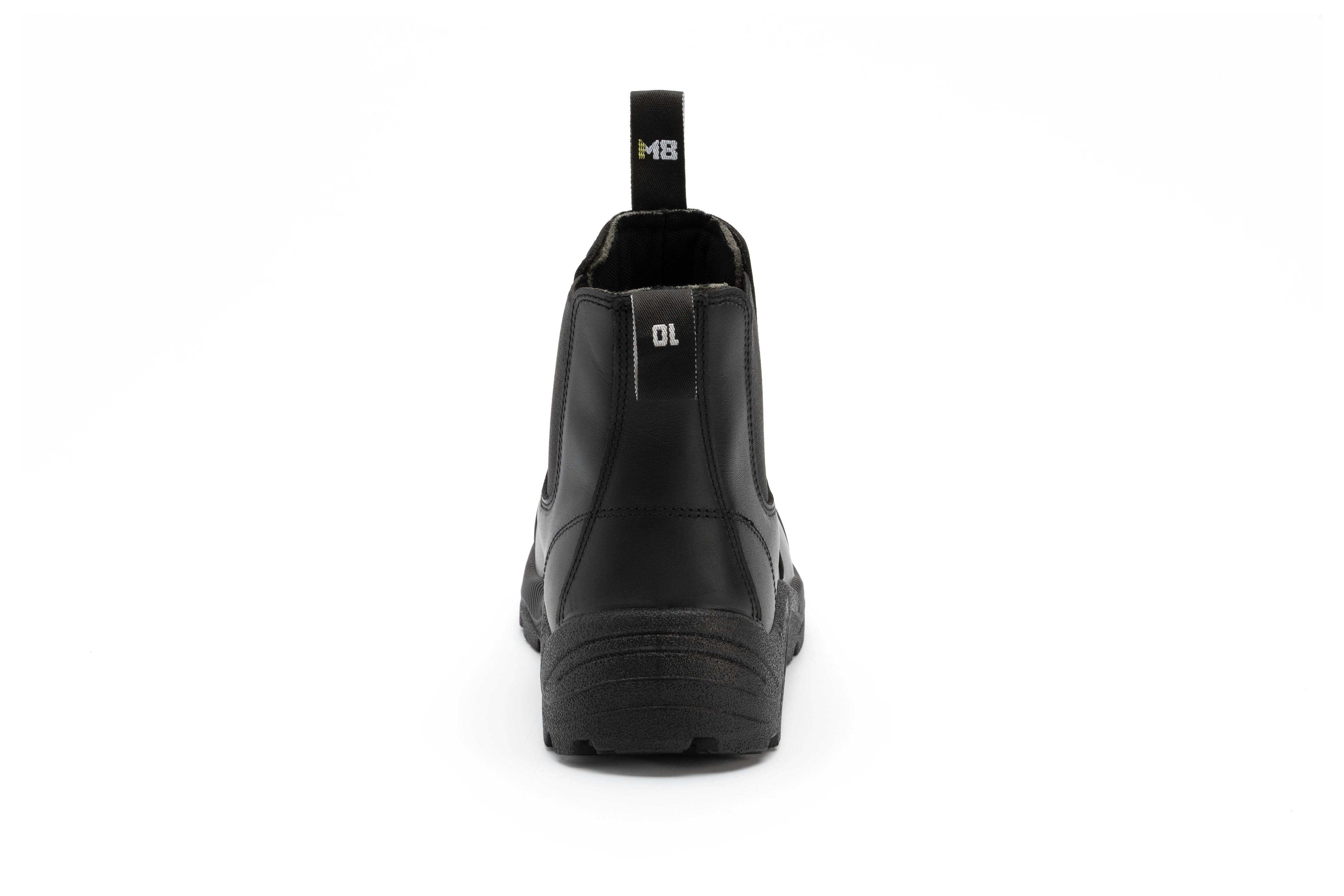 M8 - Ledge Elastic Sided Safety Boot - Black