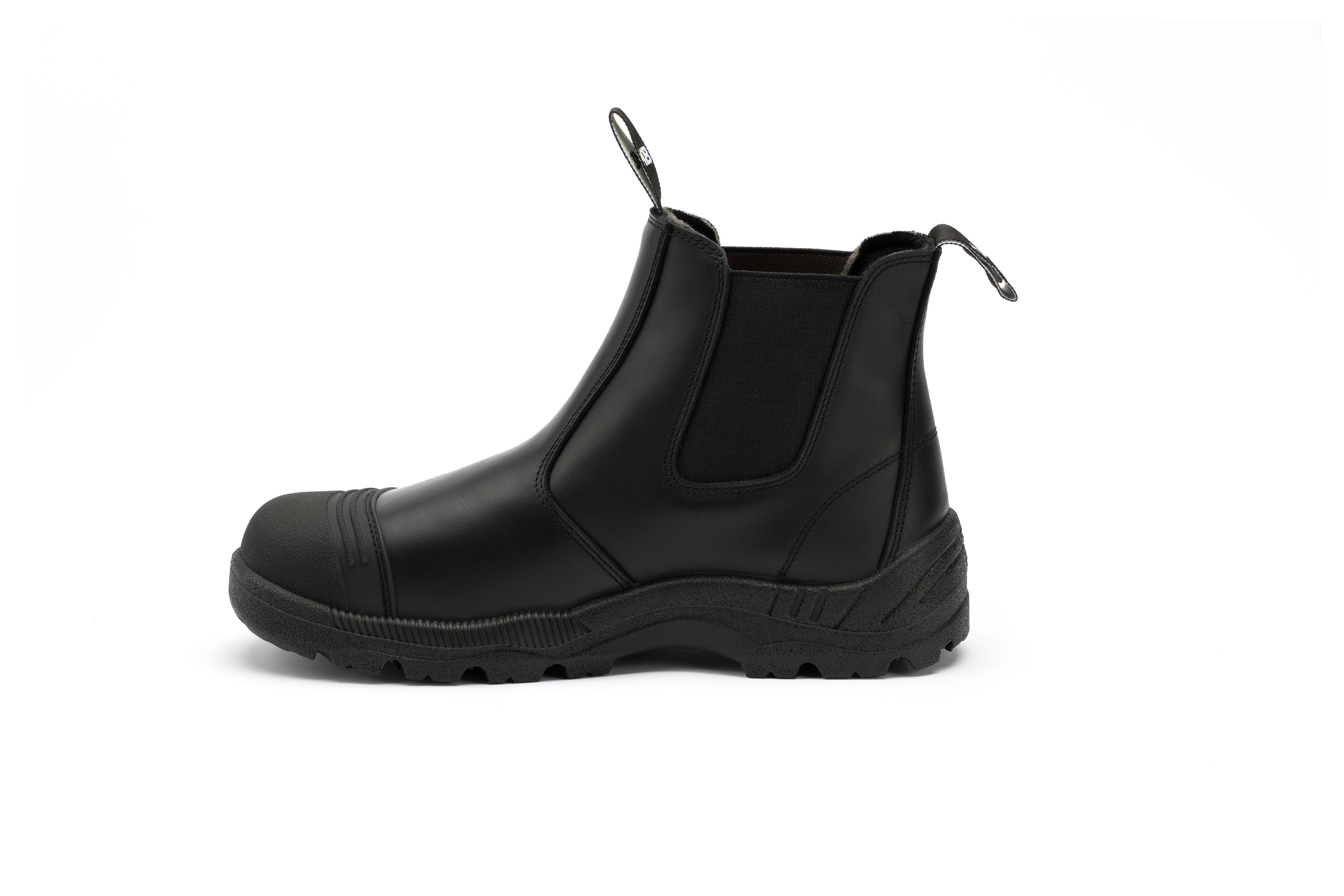 M8 - Ledge Elastic Sided Safety Boot - Black