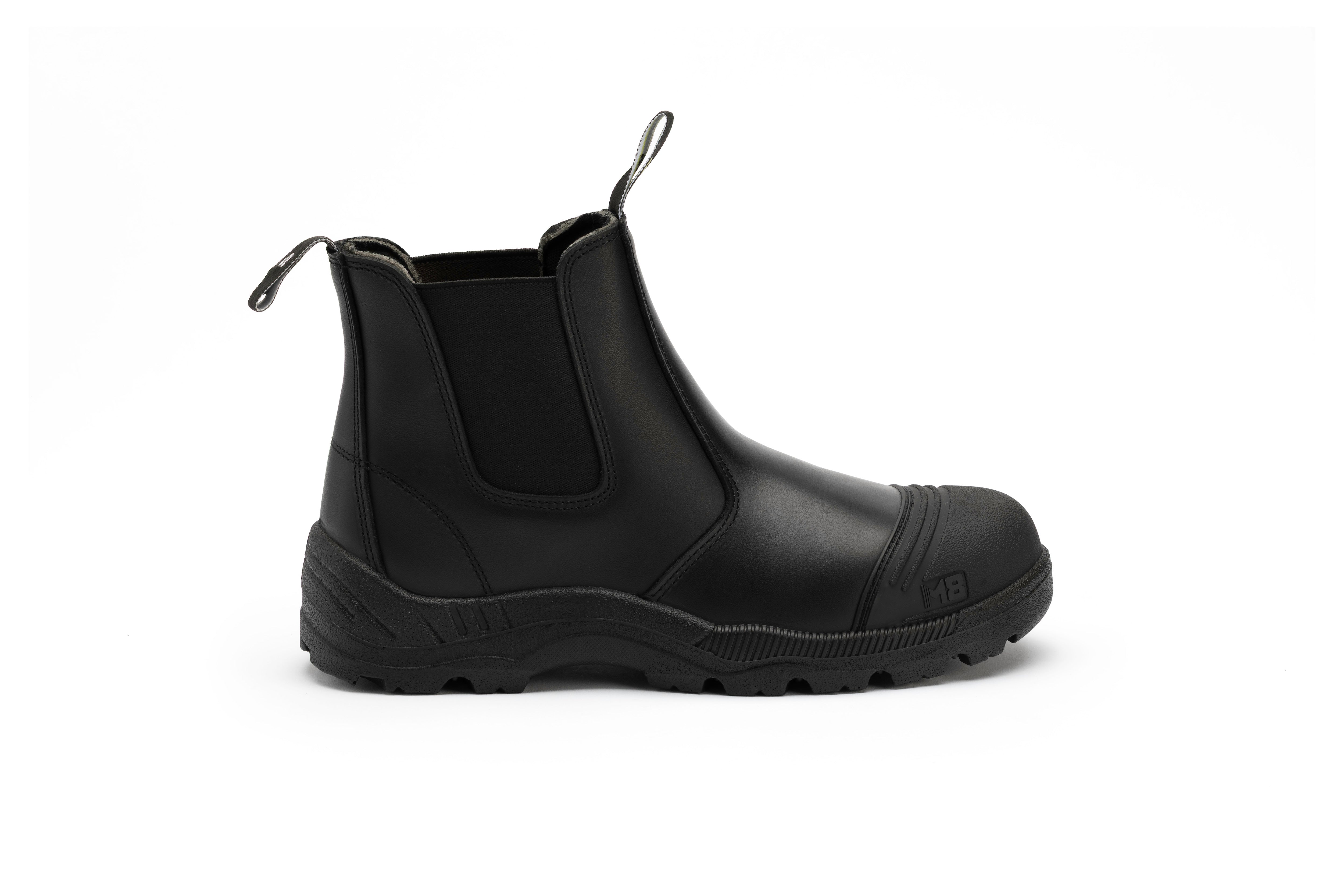 M8 - Ledge Elastic Sided Safety Boot - Black
