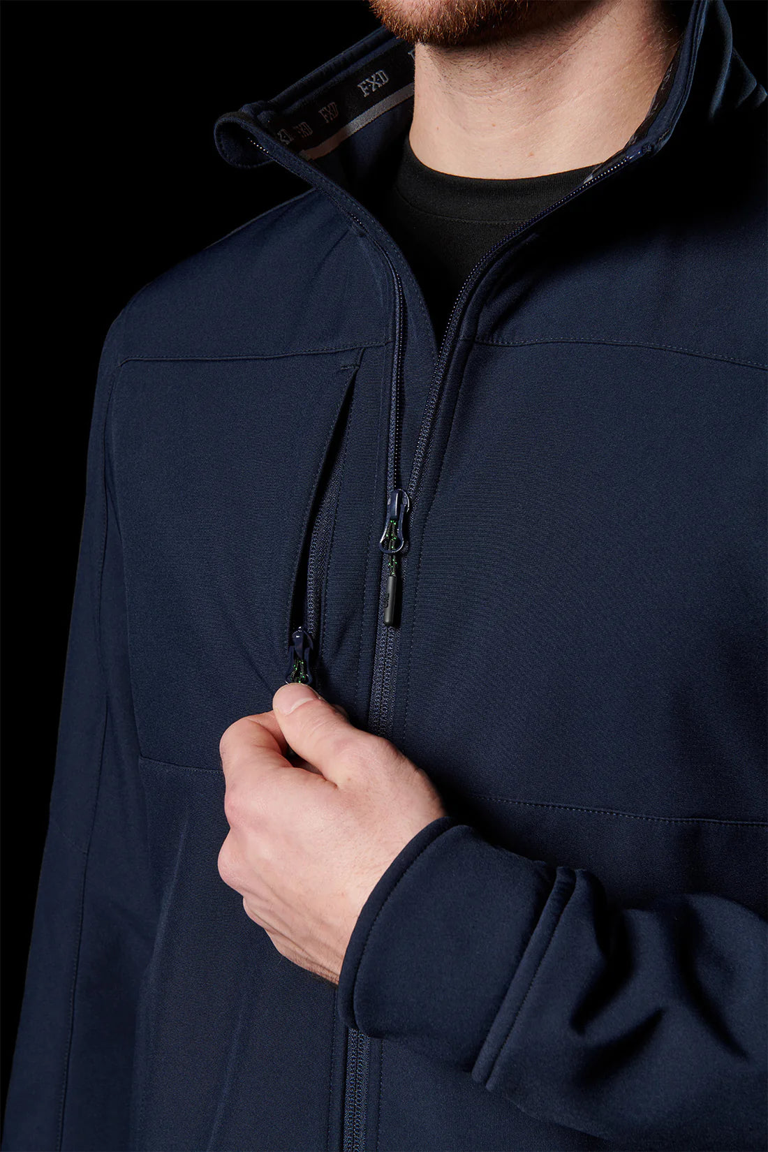 FXD WO-3 - SOFT SHELL WORK JACKET
