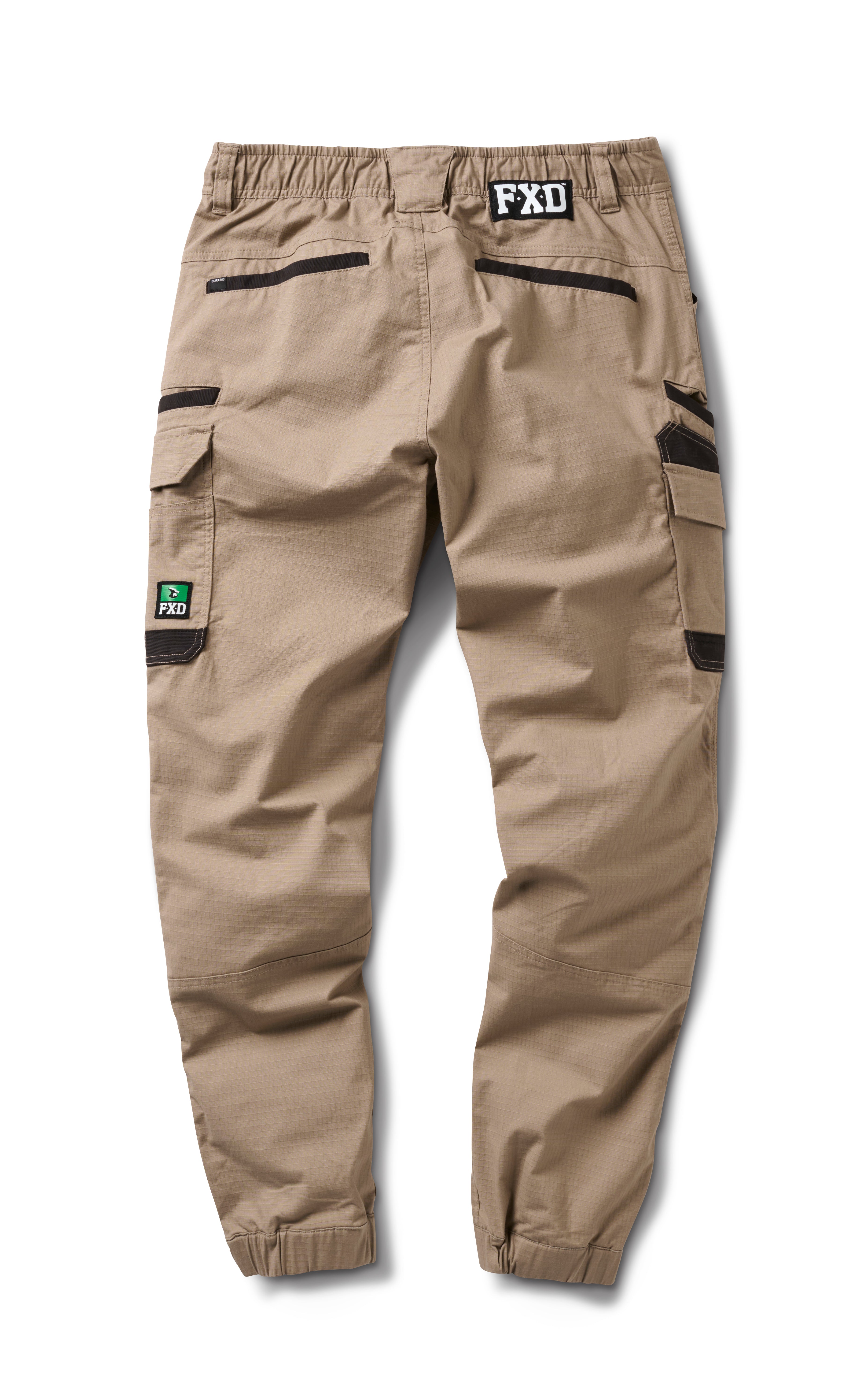 FXD WP-12C CUFFED ELASTIC WAIST STRETCH RIPSTOP WORK PANT