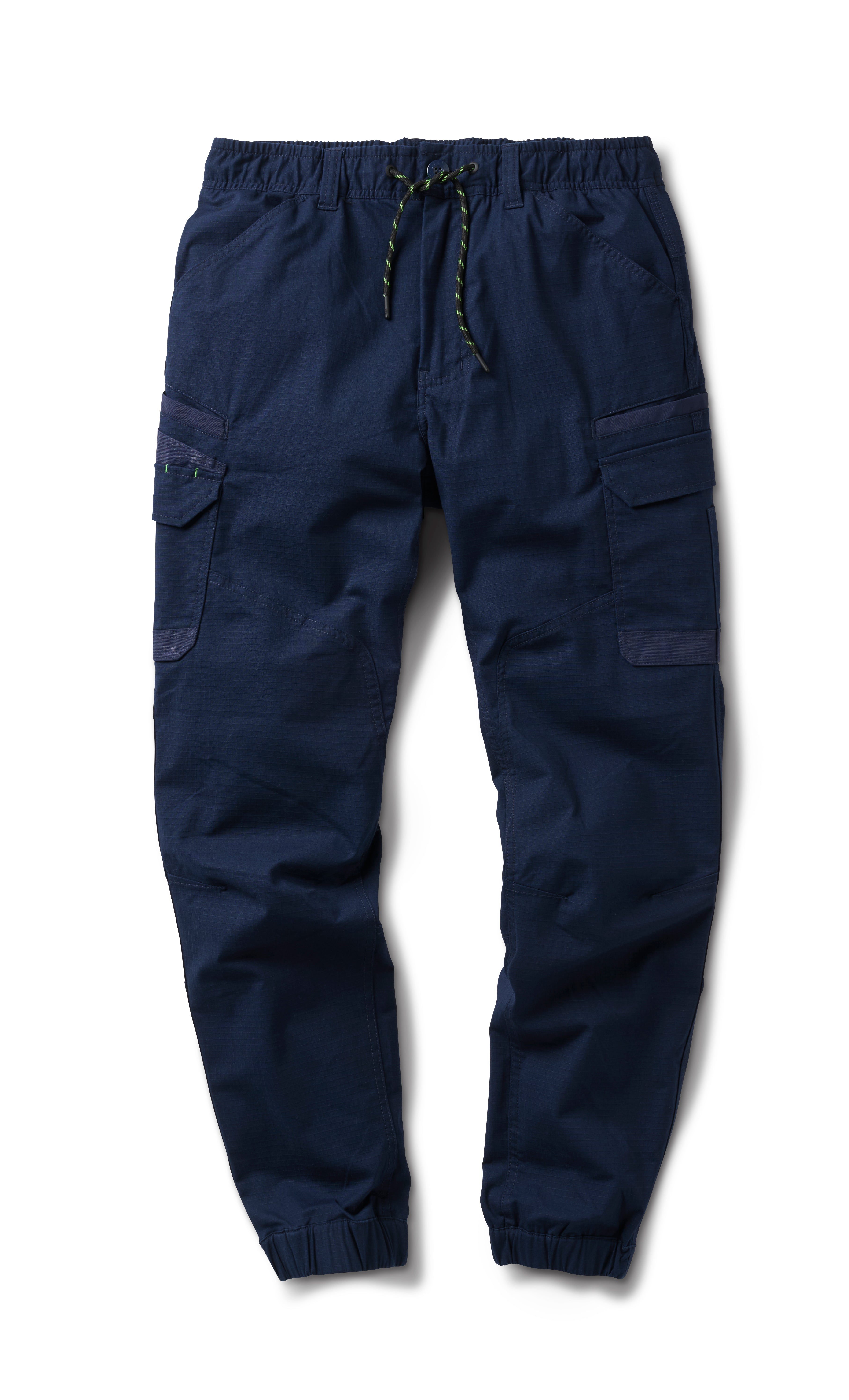 FXD WP-12C CUFFED ELASTIC WAIST STRETCH RIPSTOP WORK PANT