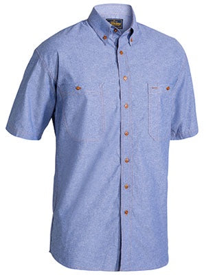 Bisley - Cotton Chambray S/Sleeve Shirt
