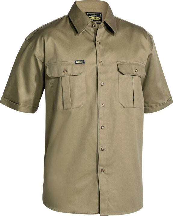 Bisley -  BS1433 Original Cotton Drill Shirt - Short Sleeve