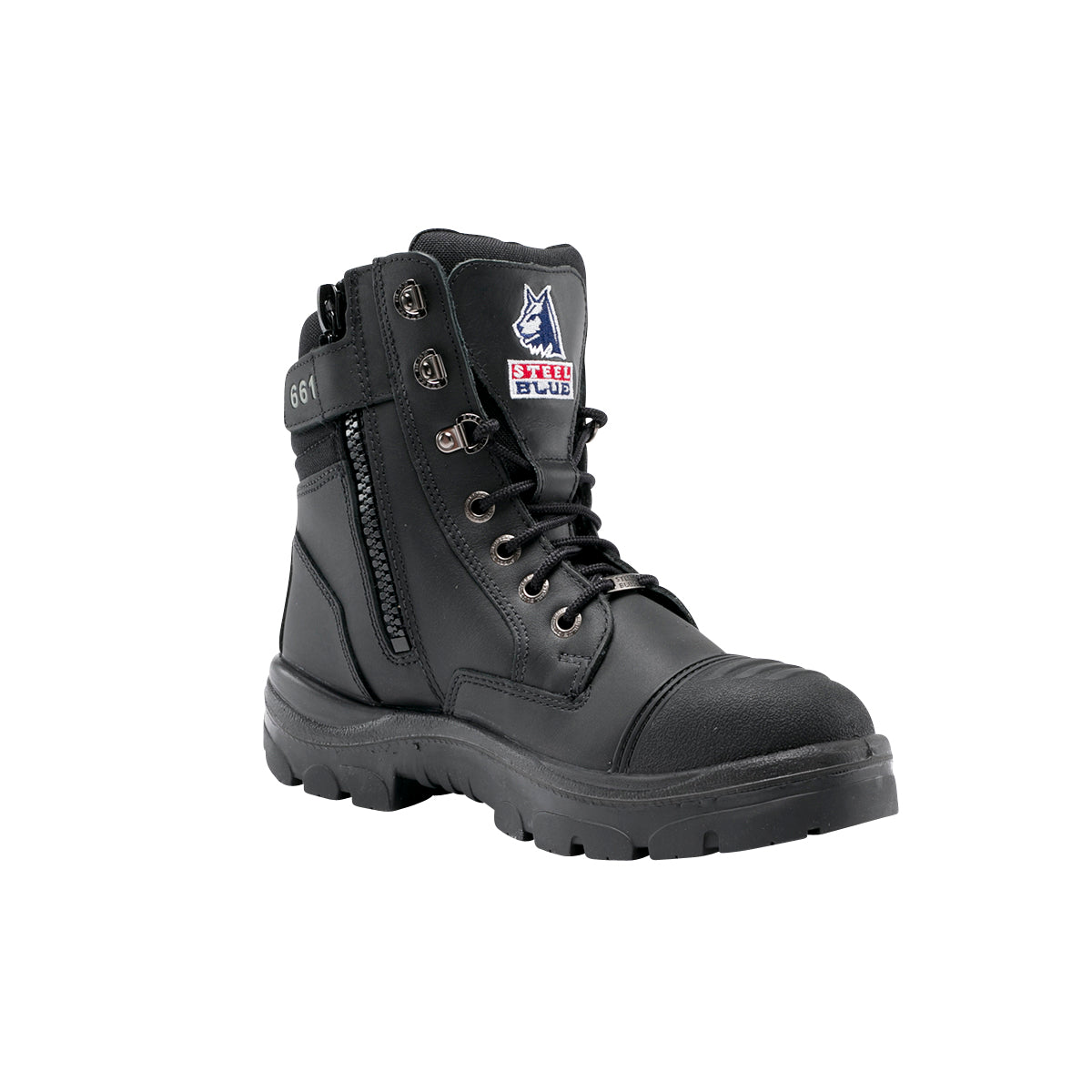 Steel Blue 312661 - Southern Cross Zip Sided Boot with Scuff Cap