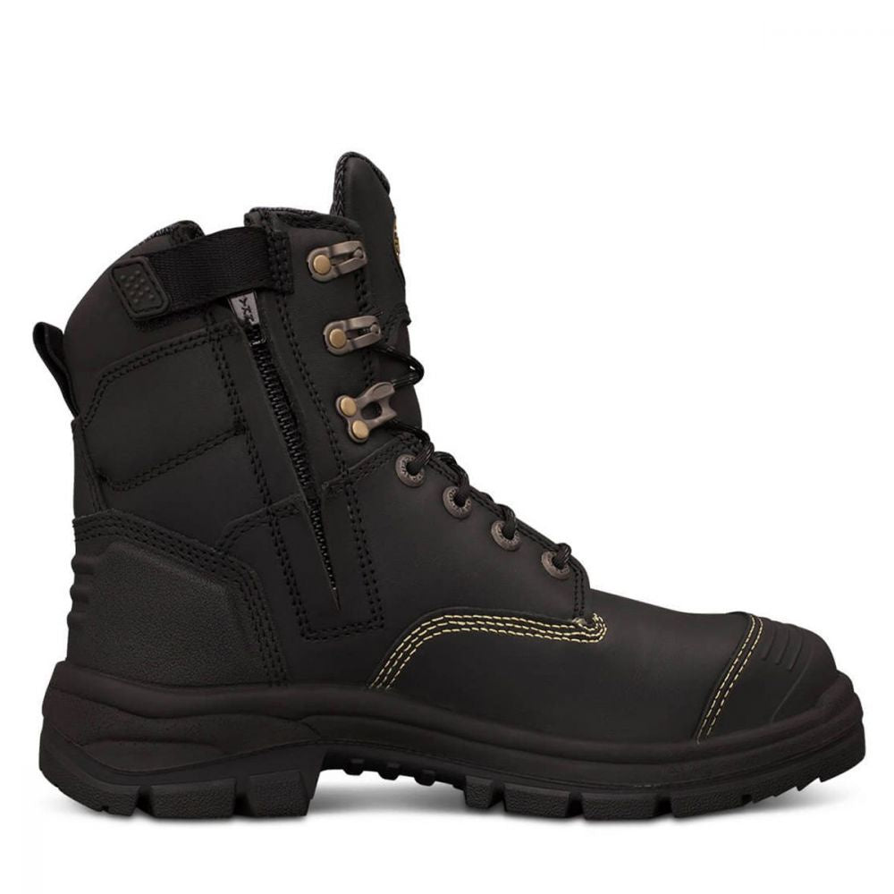 Oliver 55-345Z - AT's Safety Lace up Boot with Zip and Bump Cap