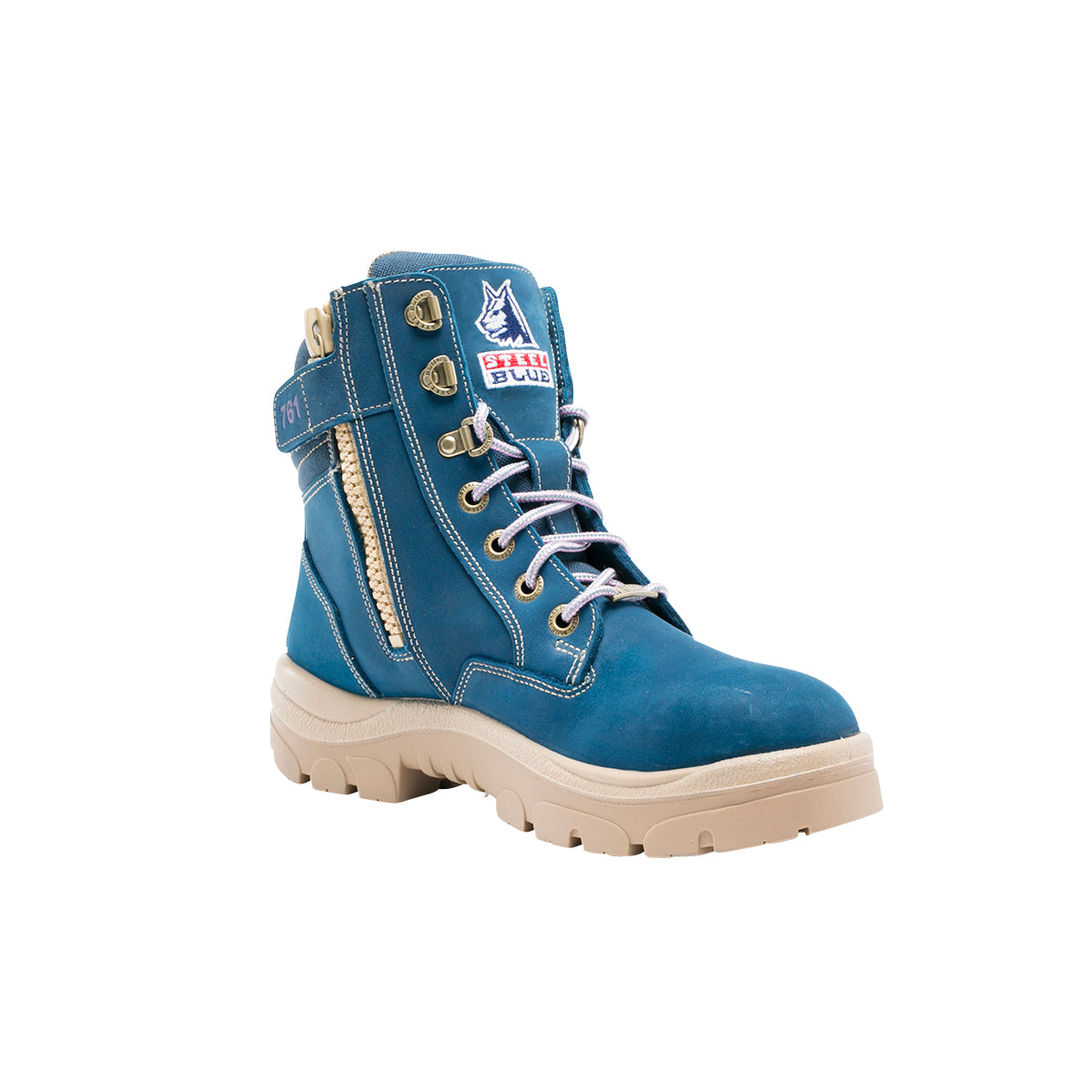 Steel Blue 512761 - Southern Cross Ladies Safety Lace up Boot with Zip