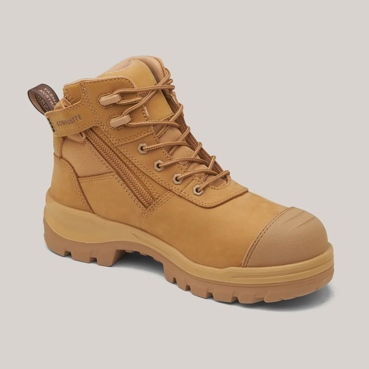 Blundstone - 8550 Rotoflex Wheat Zip Sided Safety Boot