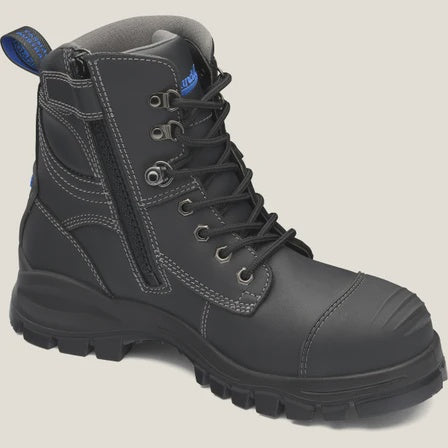 Blundstone - 997 Zip Up Safety Boot - Black