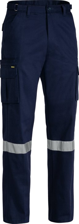 Bisley -  BPC6007T -  8 Pocket Cargo Pant with 3M Reflective Tape