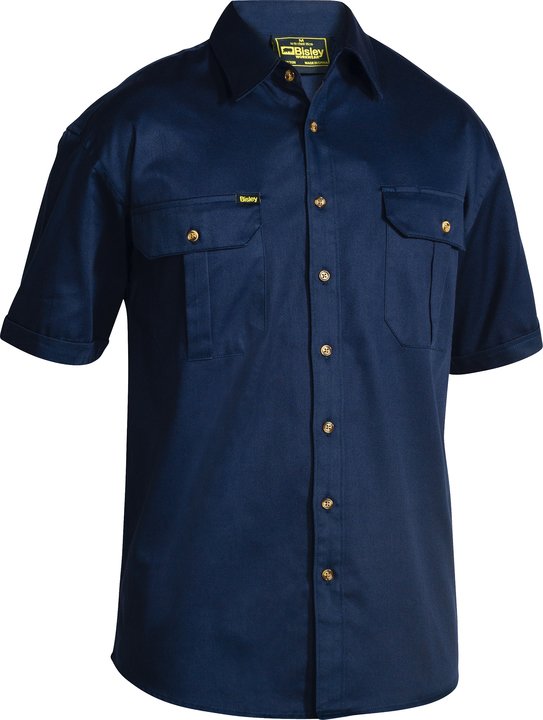 Bisley -  BS1433 Original Cotton Drill Shirt - Short Sleeve