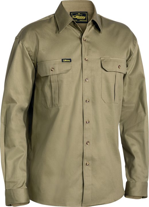 Bisley - BS6433 - Original Cotton Drill Shirt - Long Sleeve