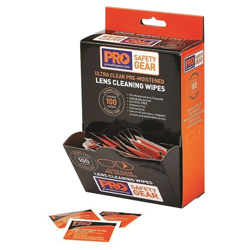 ProChoice - LC100AF - Alcohol-Free Lens Cleaning Wipes - Box of 100
