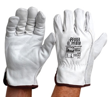 ProChoice - Riggamate Cow Grain Natural Leather Gloves