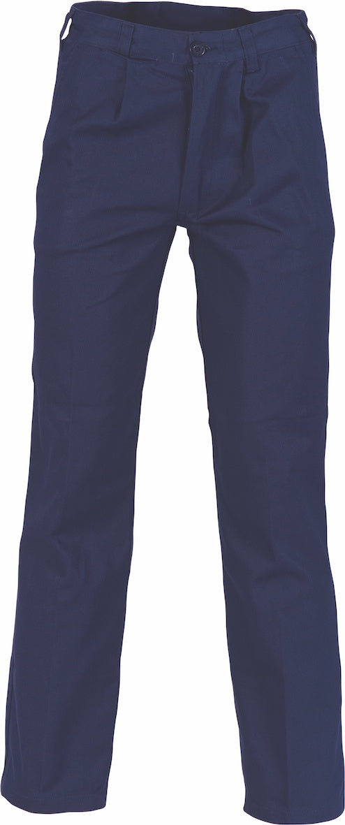 DNC - 3311 Heavy Weight Cotton Drill Pleat Front Work Pant