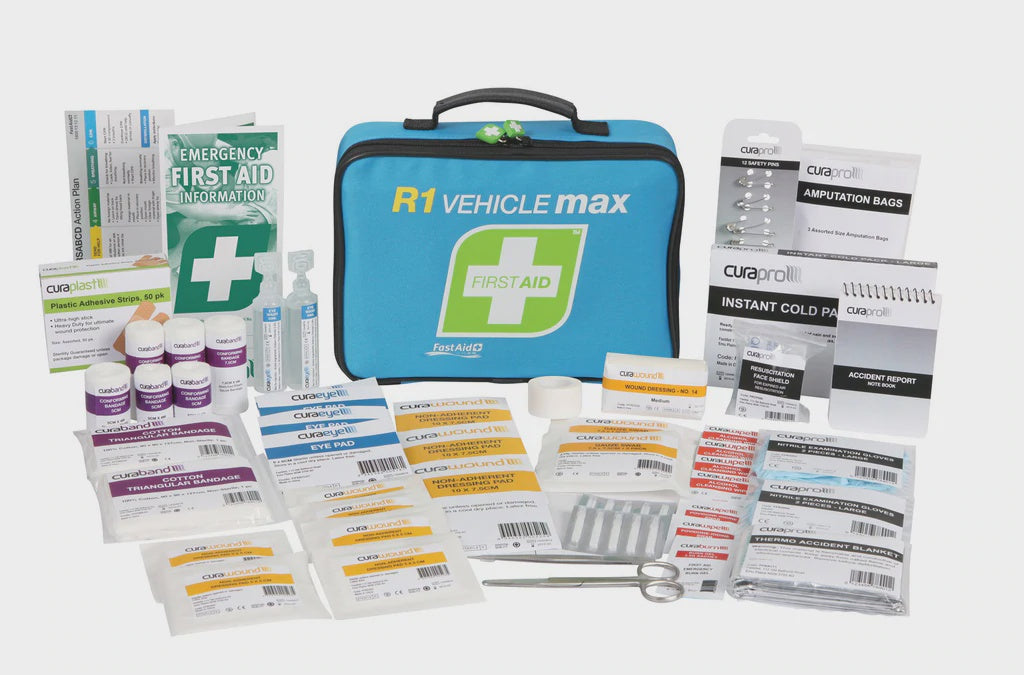 FASTAID - FAR1V30 - R1 Vehicle Max First Aid Kit, Soft Pack