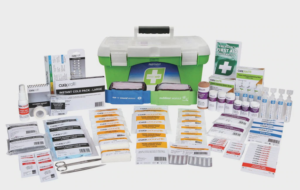 FASTAID - FAR2C22 - R2 Constructa Max First Aid Kit, Tackle Box
