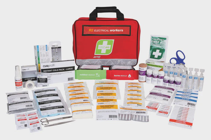 FASTAID - FAR2E30 - R2 Electrical Workers First Aid Kit, Soft Pack