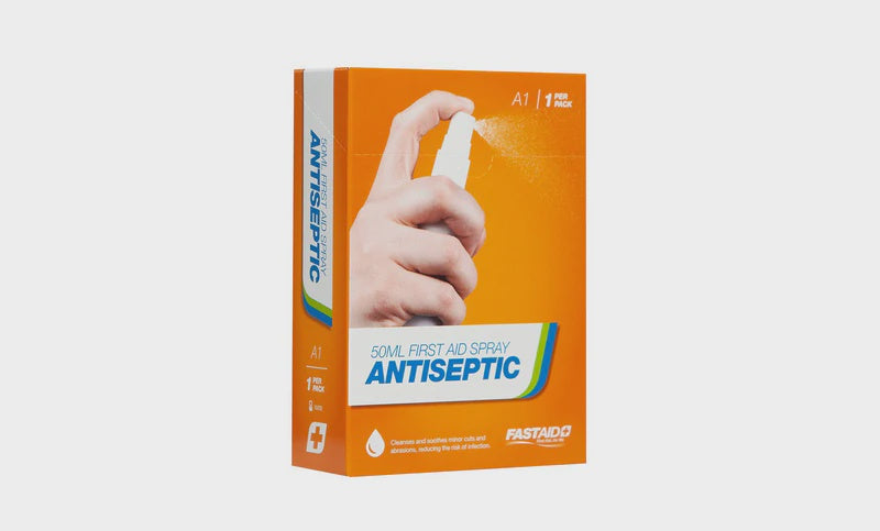 FastAid - A1 - Antiseptic, 50ml First Aid Spray, 1pk